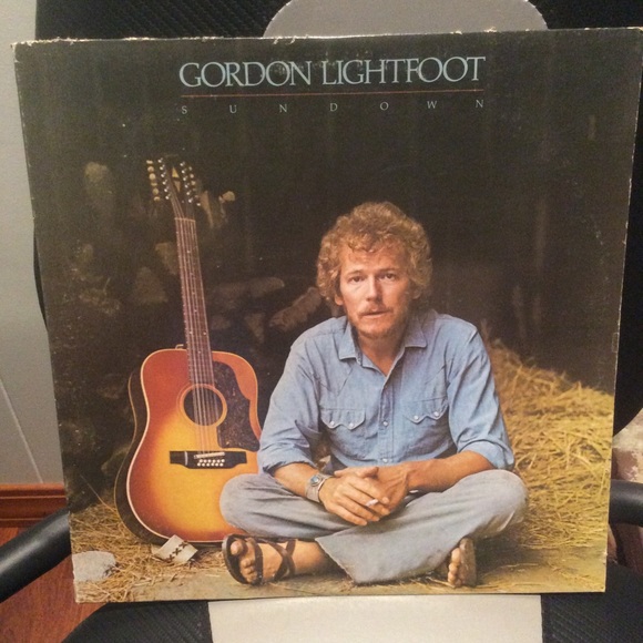 Gordon Lightfoot - Sundown. Vinyl, LP album.